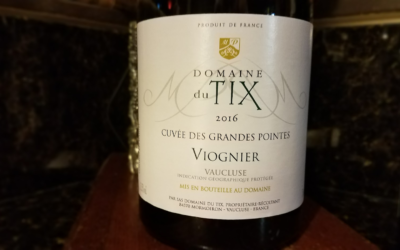 Domaine Du Tix Cuvée Des Grandes Pointes Viognier Vaucluse, France 2016